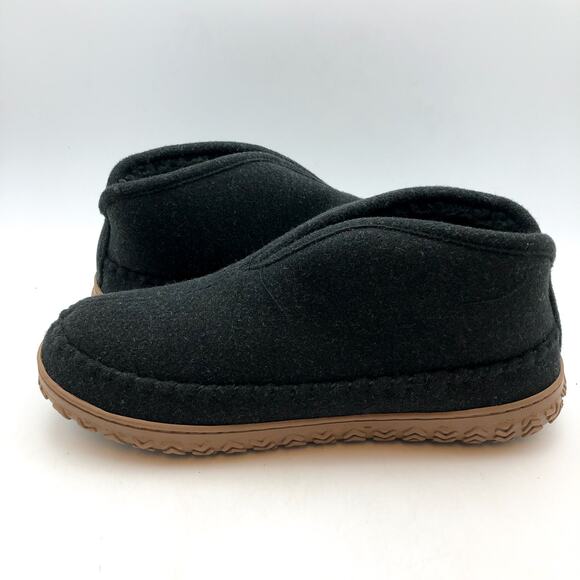 Dockers Mens Rugged Slip-On Slipper Boots US 10 Grey Wool Round Toe NIB - Picture 6 of 10